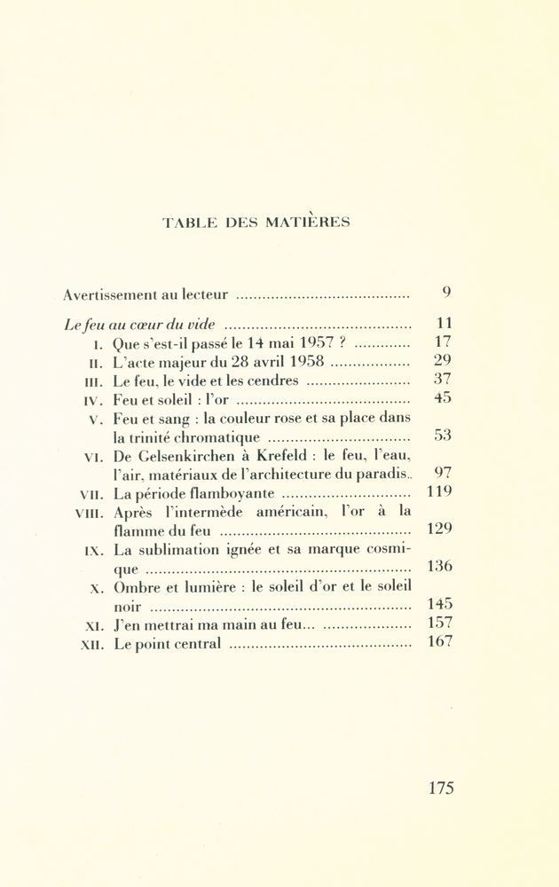 『Yves Klein : Le feu au cœur du vide』 2