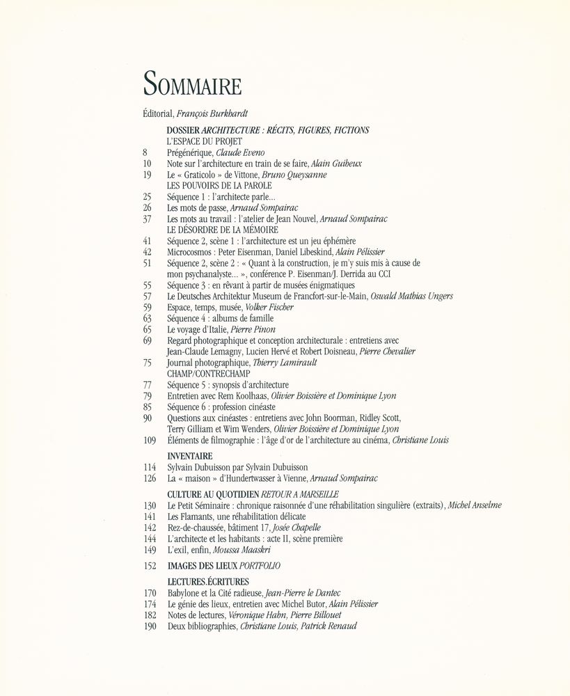 『CAHIERS DU CCI』 N°1 2