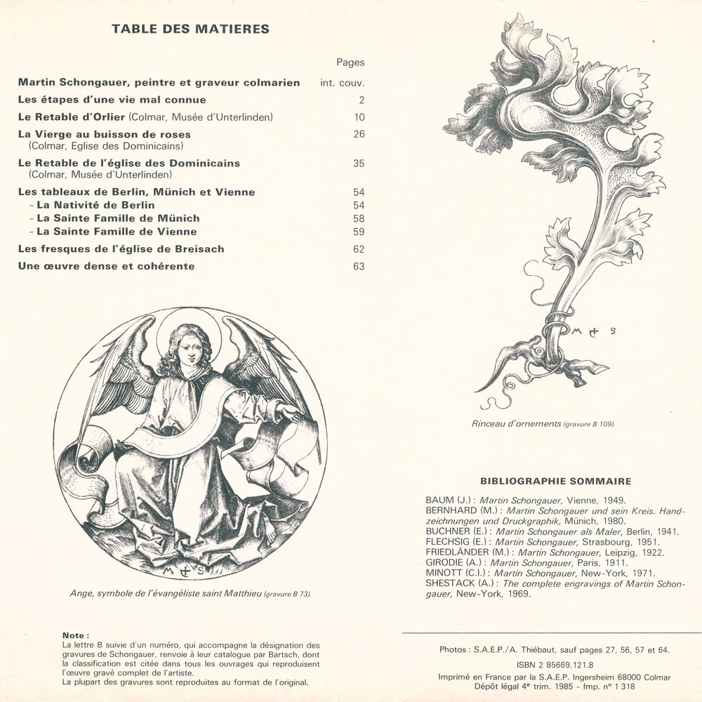 『MARTIN SCHONGAUER』 2