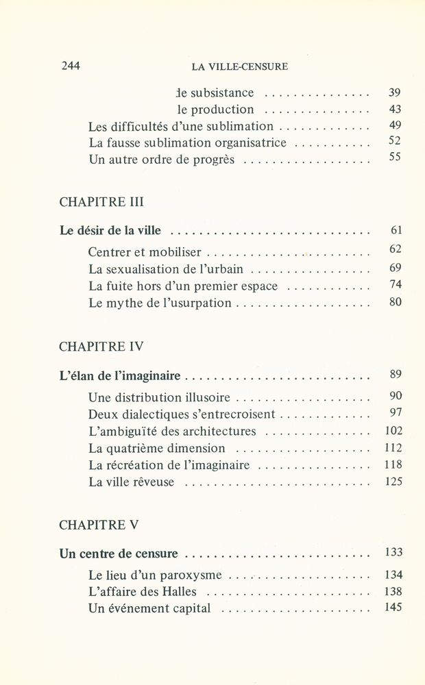 『Société et urbanisme - la ville - censure』 3