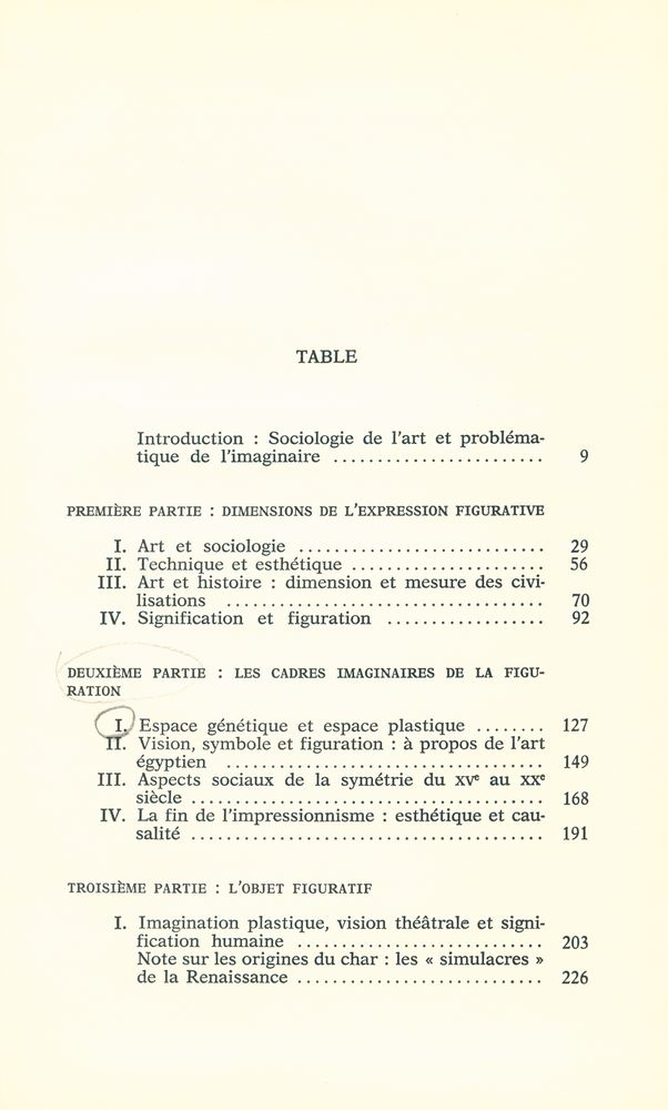 『oeuvres 2 - LA RÉALITÉ FIGURATIVE : éléments structurels de sociologie de l'art』 2