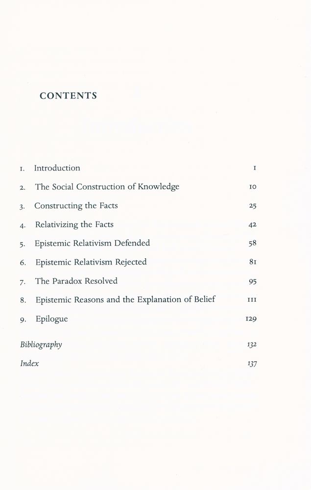 『Fear of Knowledge : Against Relativism and Constructivism』 2