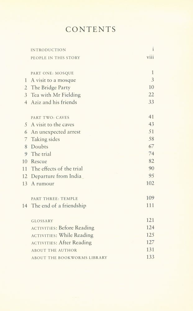 『A Passage to India』 2