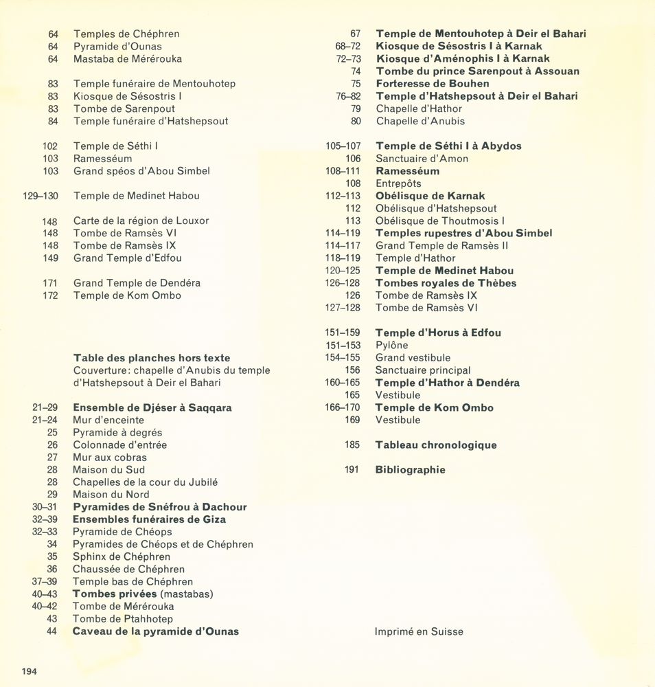 『Architecture universelle - Egypte : Époque pharaonique』 4