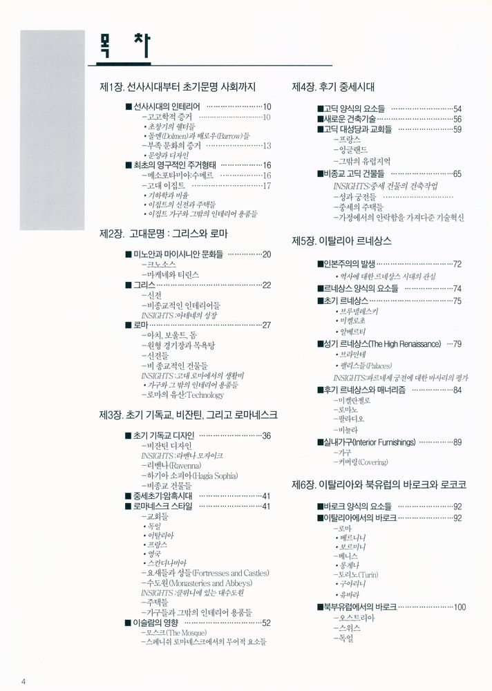 『실내디자인사』 2