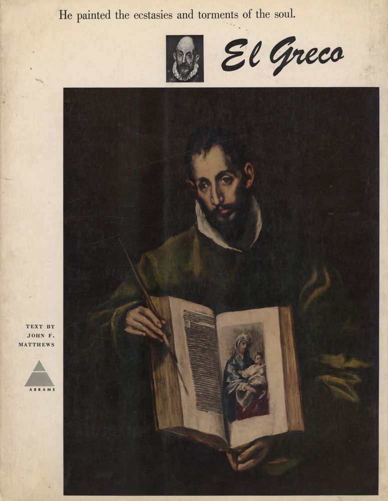 『THE LIBRARY OF GREAT PAINTERS - (Domenicos Theotocopoulos) EL GRECO』 1