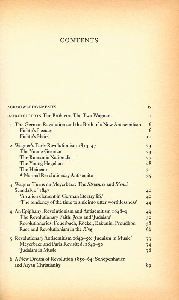 『WAGNER : Race and Revolution』 2
