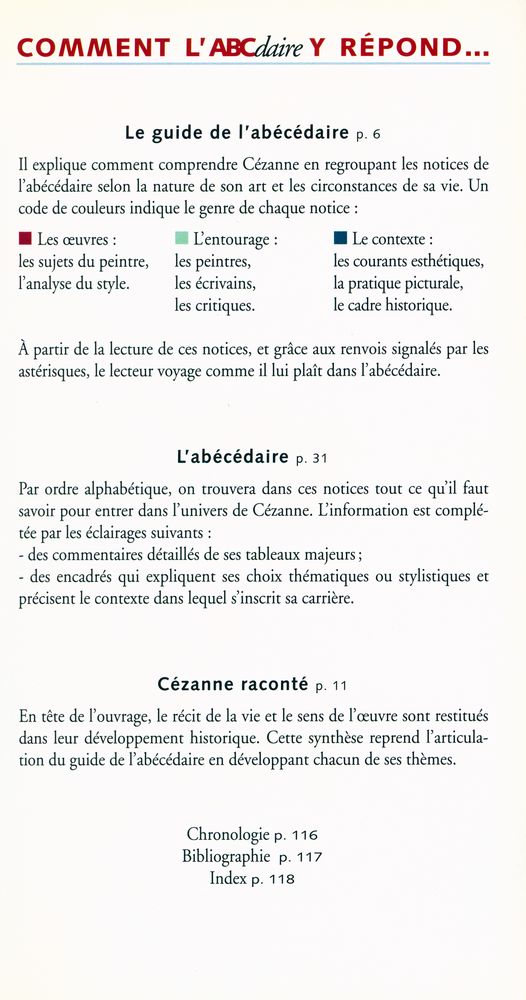 『l'ABCdaire de Cézanne』 2