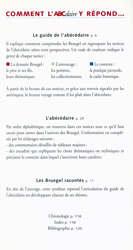『l'ABCdaire des Bruegel』 2