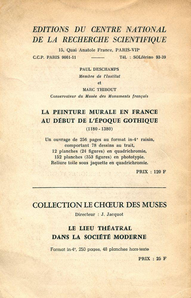 『REVUE D'ESTHETIQUE』 AOÛT - DÉCEMBRE 1964 3