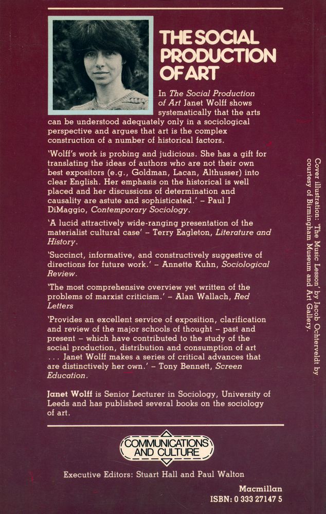 『The social production of art』 3