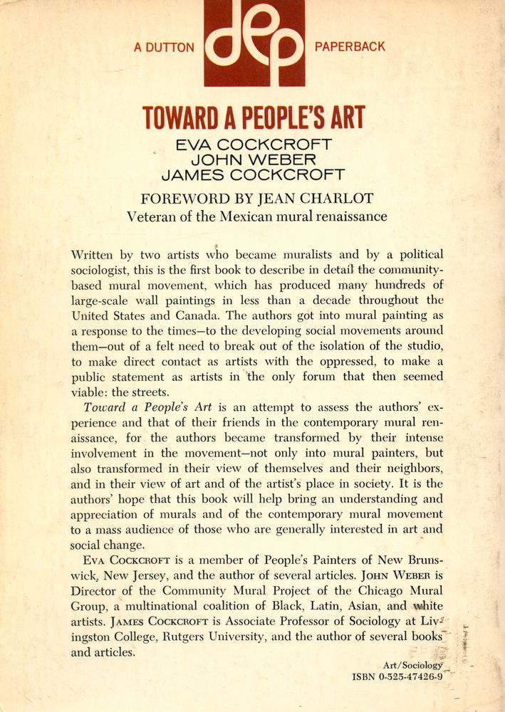 『TOWARD A PEOPLE'S ART : THE CONTEMPORARY MURAL MOVEMENT』 3