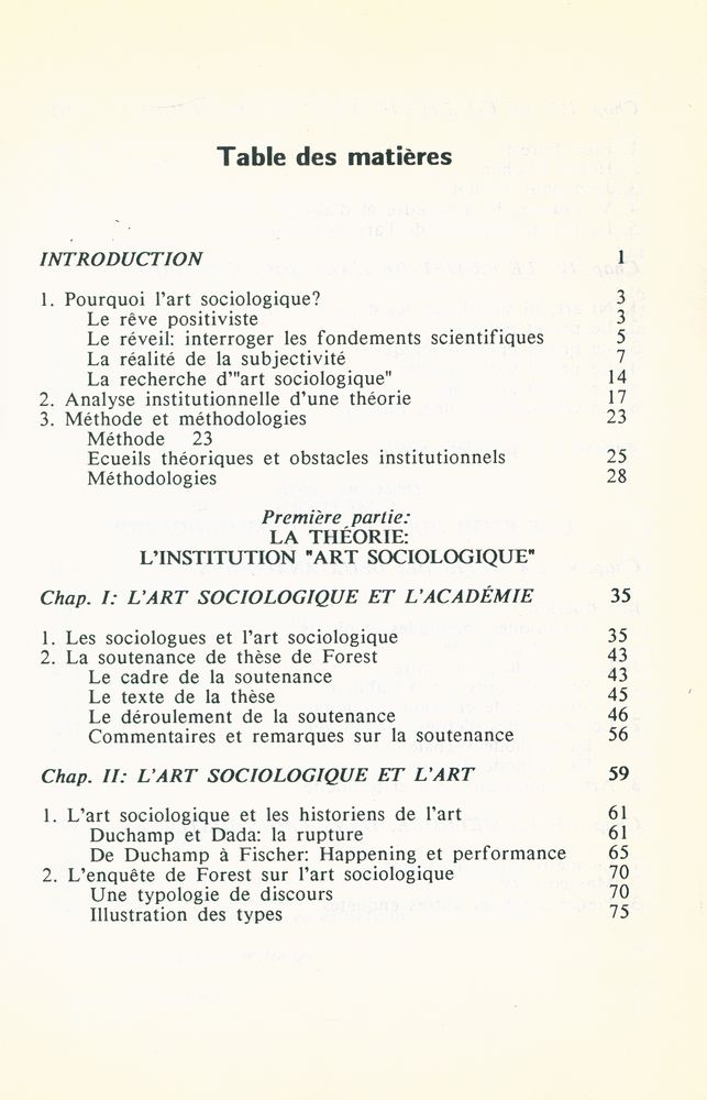 『ART SOCIOLOGIQUE : MÉTHODE POUR UNE SOCIOLOGIE ESTHÉTIQUE』 2