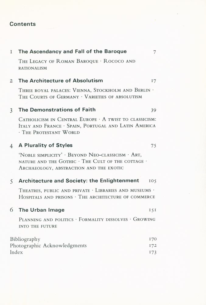 『THE ARCHITECTURE OF THE EIGHTEENTH CENTURY』 2