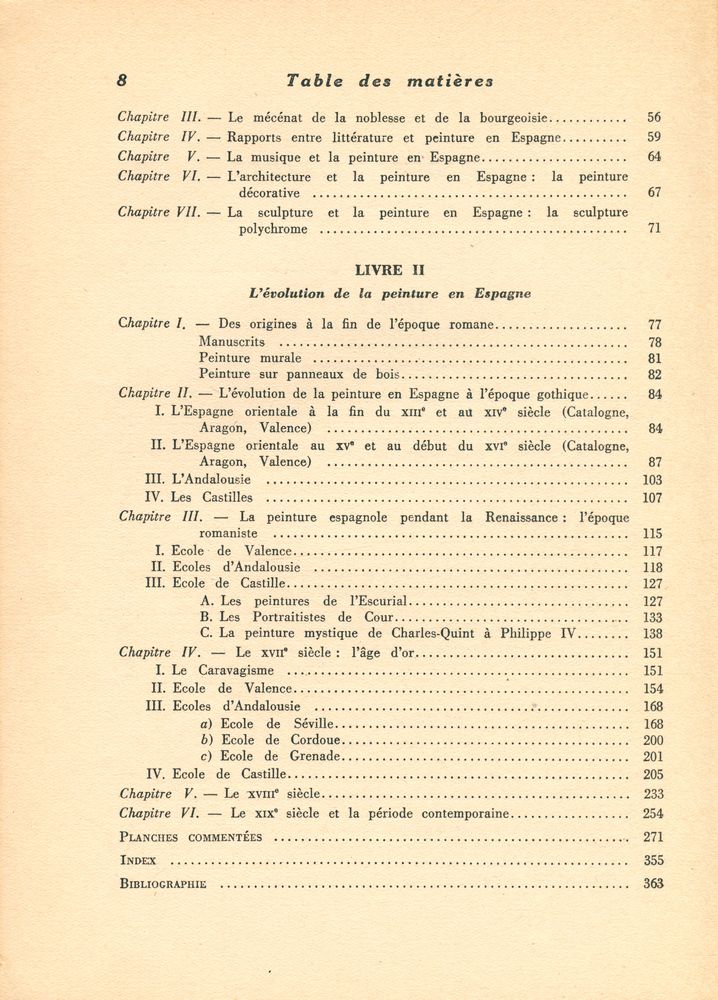 『ÉVOLUTION de la PEINTURE espagnole des origines à nos jours』 3