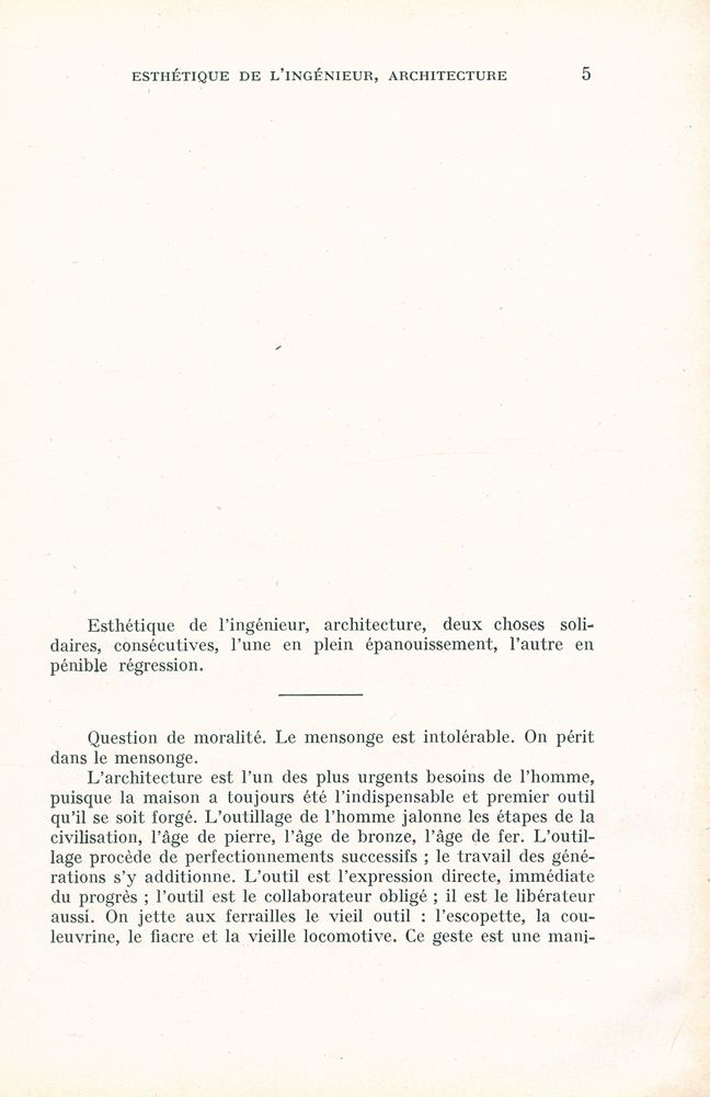 『VERS UNE ARCHITECTURE』 2