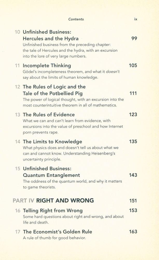 『The big questions : tackling the problems of philosophy with ideas from mathematics, economics, and physics』 4