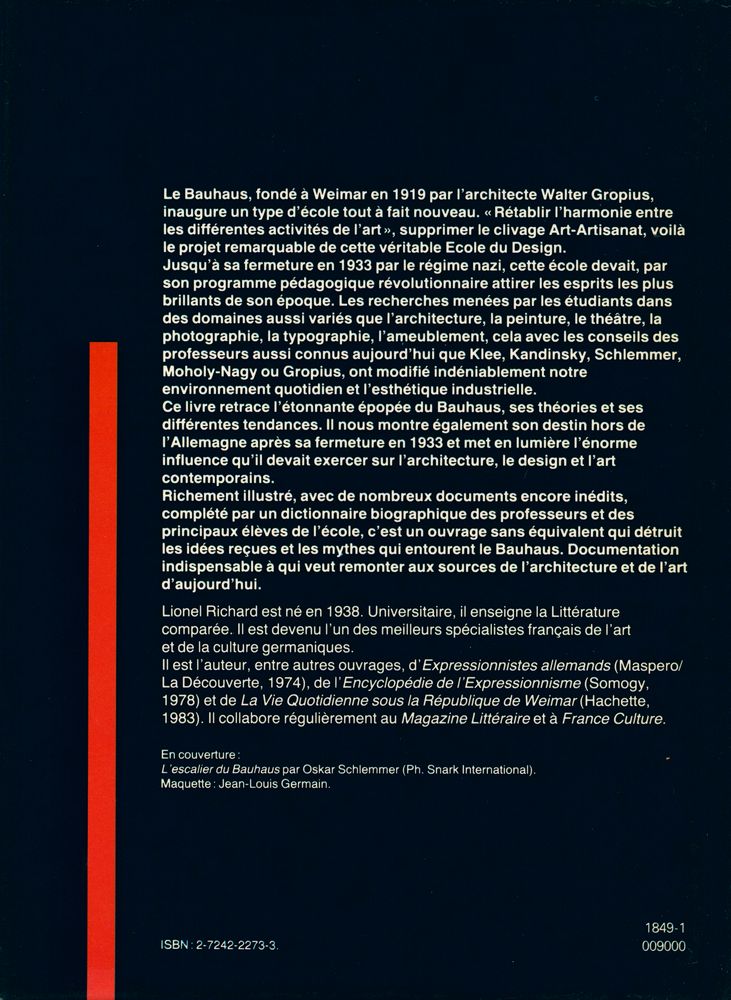 『le Bauhaus : école du design』 3