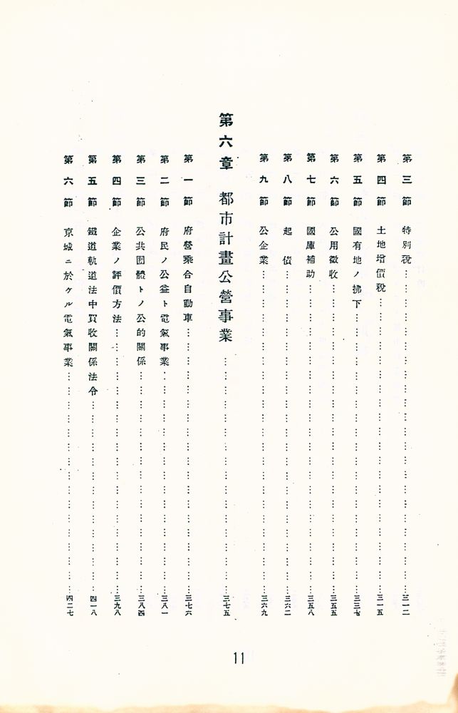 『韓國地理風俗誌叢書 161 - 京城都市計劃調査書(한국지리풍속지총서 161 - 경성도시계획조정서)』 6