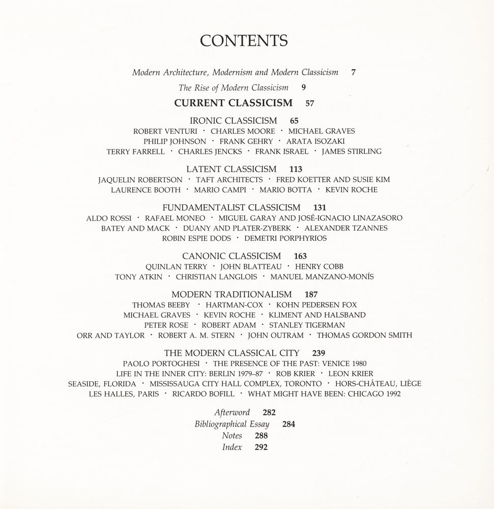 『MODERN CLASSICISM』 2