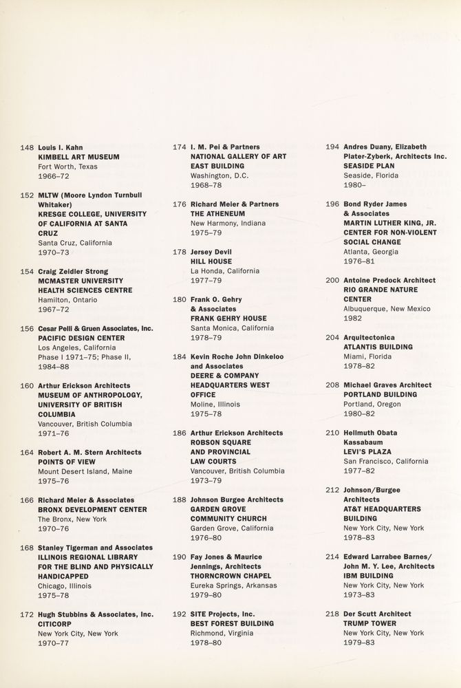 『Architecture in North America Since 1960』 3
