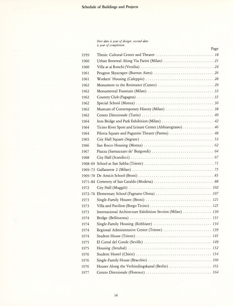 『Aldo Rossi, buildings and projects』 3