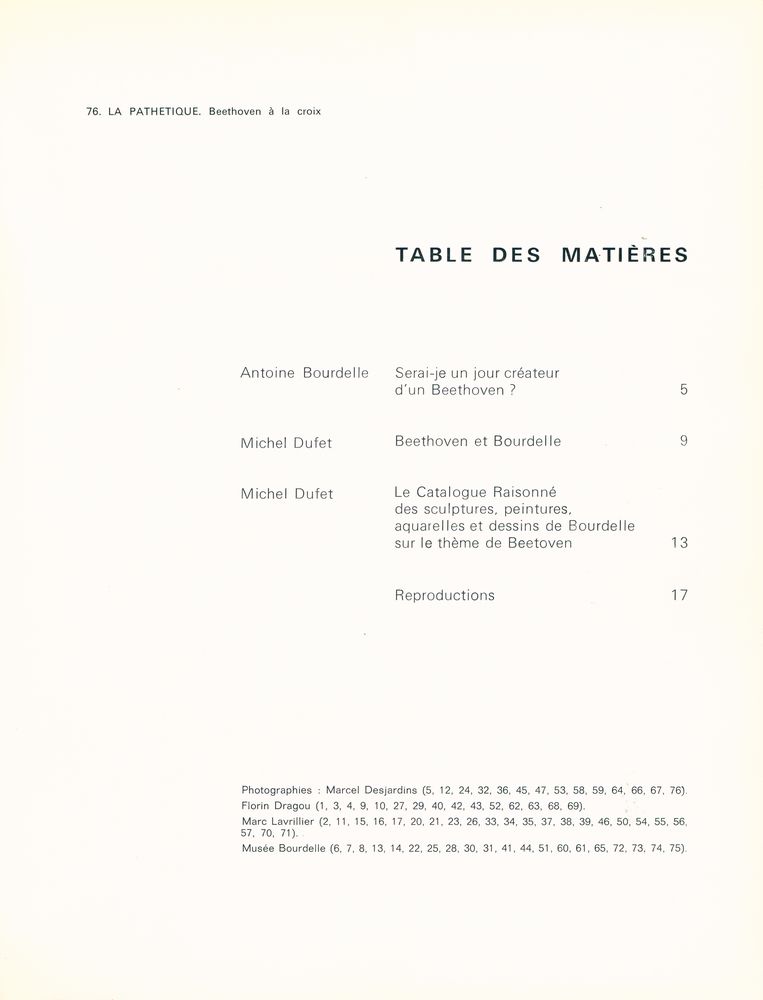 『LE DRAME DE BEETHOVEN VÉCU PAR BOURDELLE』 2