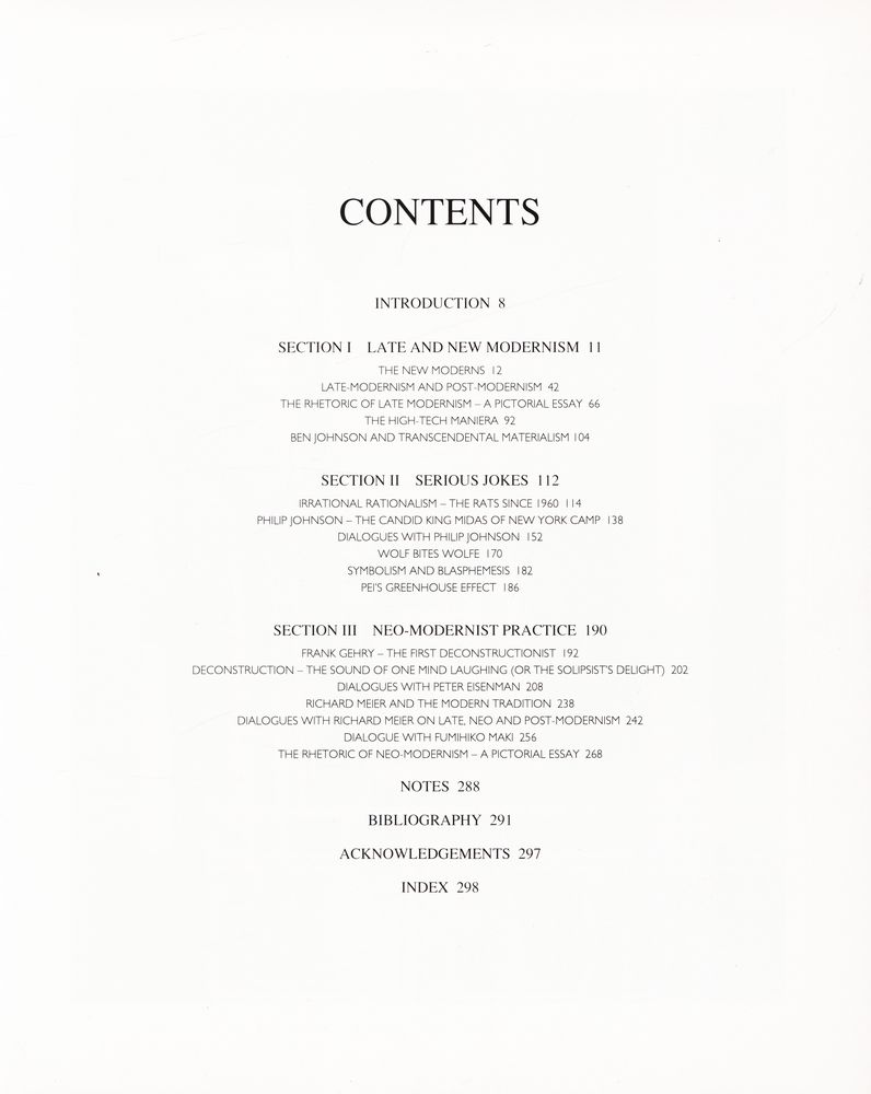 『THE NEW MODERNS : FROM LATE TO NEO - MODERNISM』 2