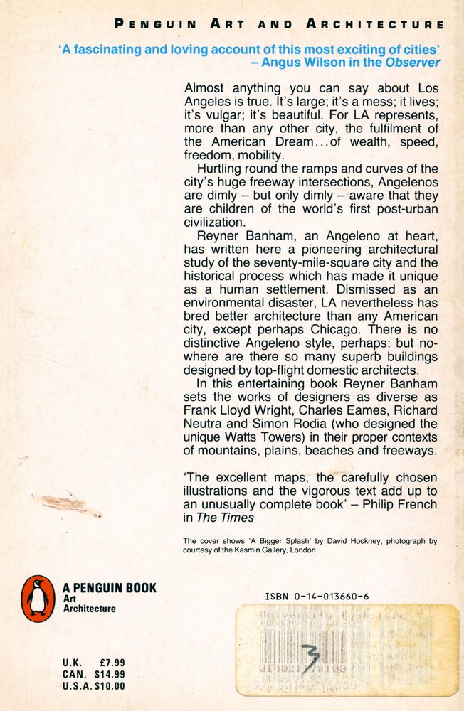 『Los Angeles : The Architecture of Four Ecologies』 3