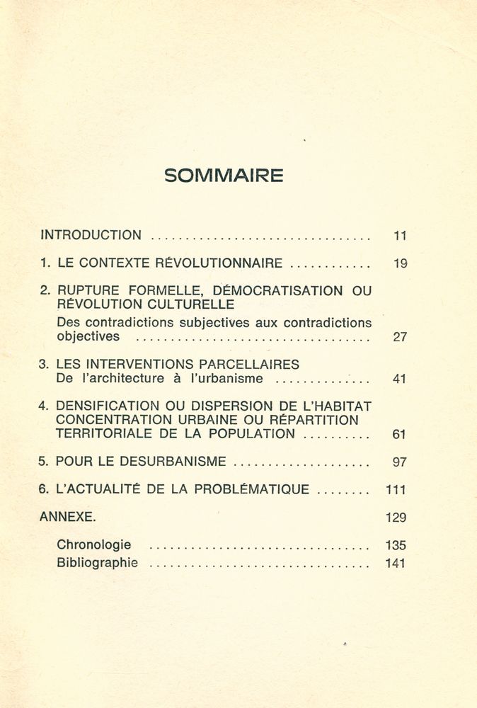 『URBANISME ET RÉVOLUTION』 2