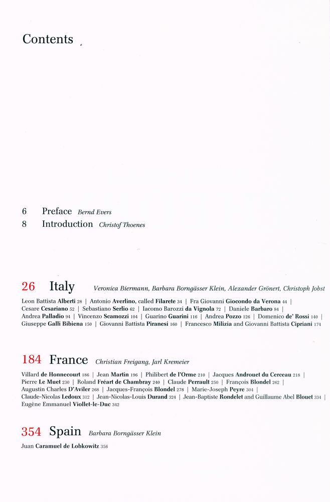 『Architectural THEORY : FROM THE RENAISSANCE TO THE PRESENT』 2