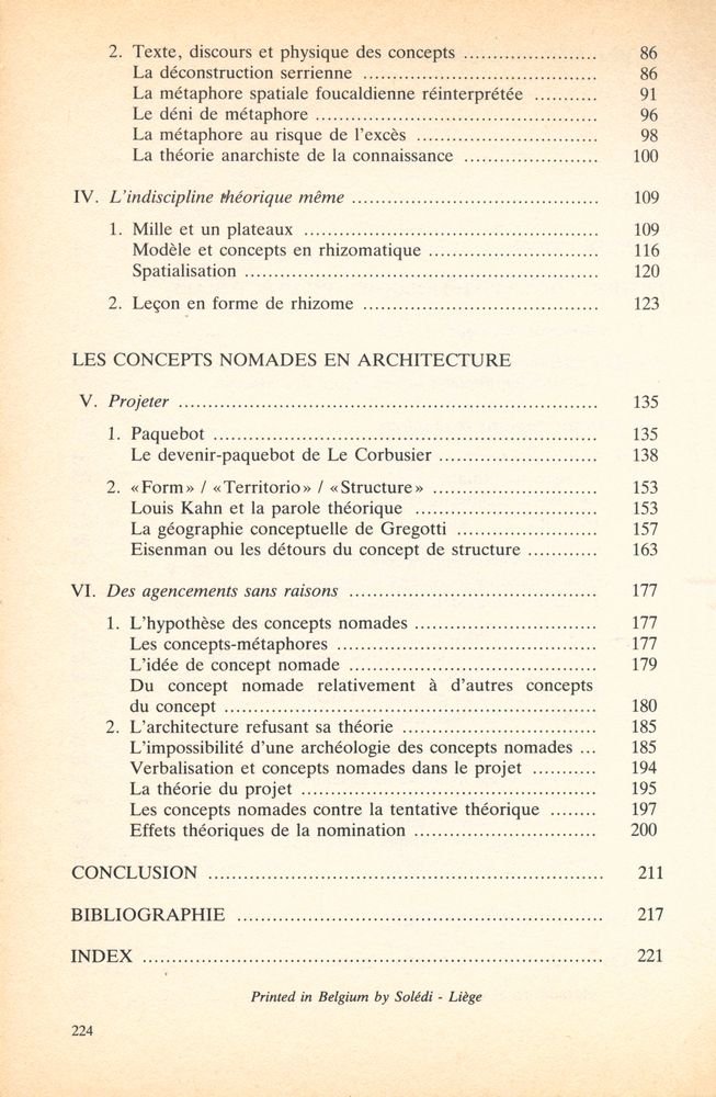 『Architecture et concepts nomades』 3