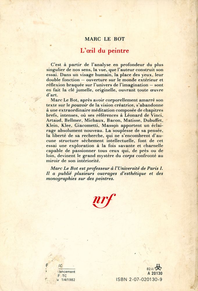 『L'ŒIL DU PEINTRE』 5