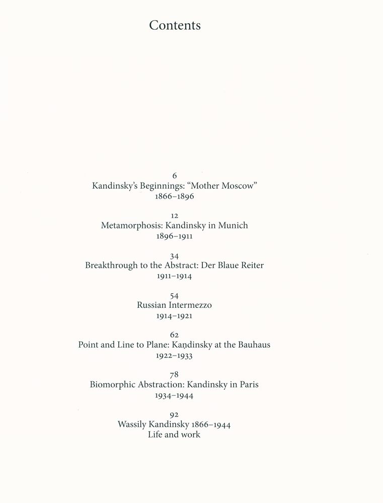 『Wassily Kandinsky 1866 - 1944 : A Revolution in Painting』 2