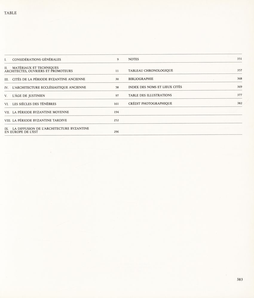 『ARCHITECTURE BYZANTINE』 2