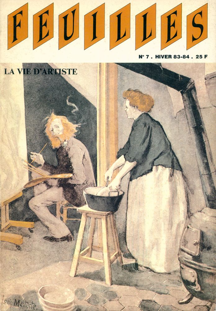 『FEUILLES』 N° 7 Hiver 84 1