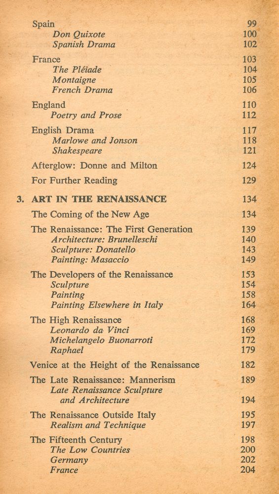 『Europe Reborn : The Story of Renaissance Civilization』 3