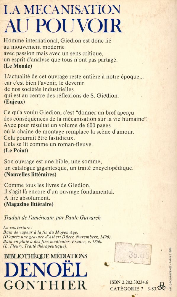 『LA MECANISATION AU POUVOIR 3 : Les machines dans la maison』 3