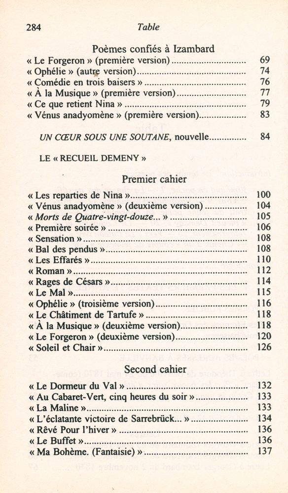 『Rimbaud : Poésies complètes』 3