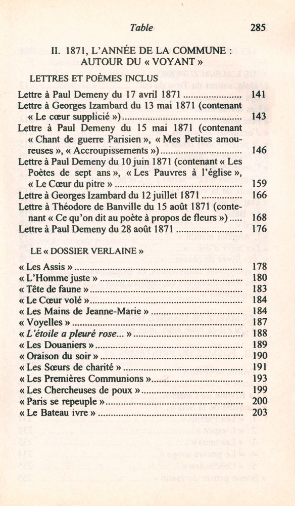 『Rimbaud : Poésies complètes』 4