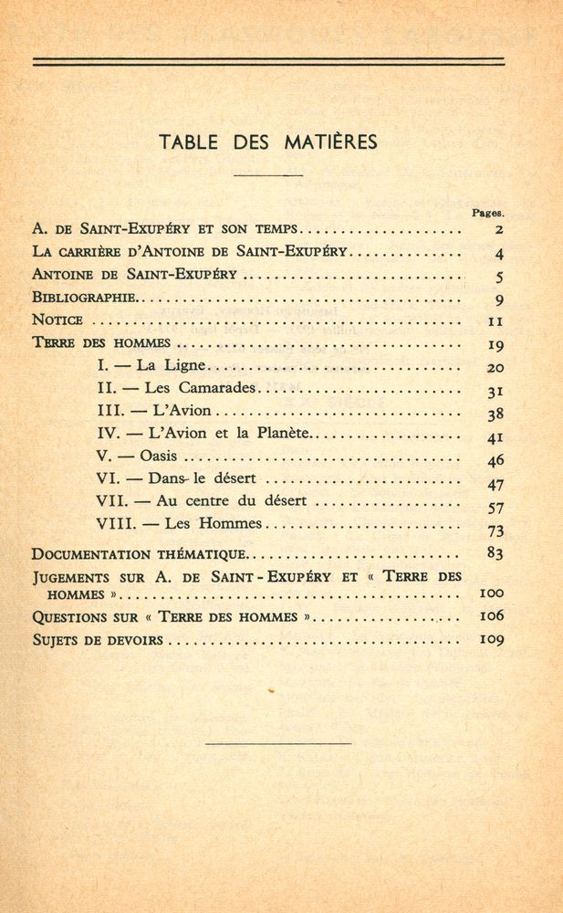 『TERRE DES HOMMES』 2