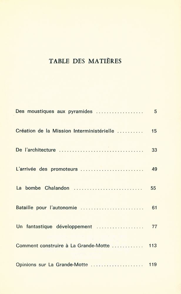 『L'AVENTURE DE LA GRANDE MOTTE』 2