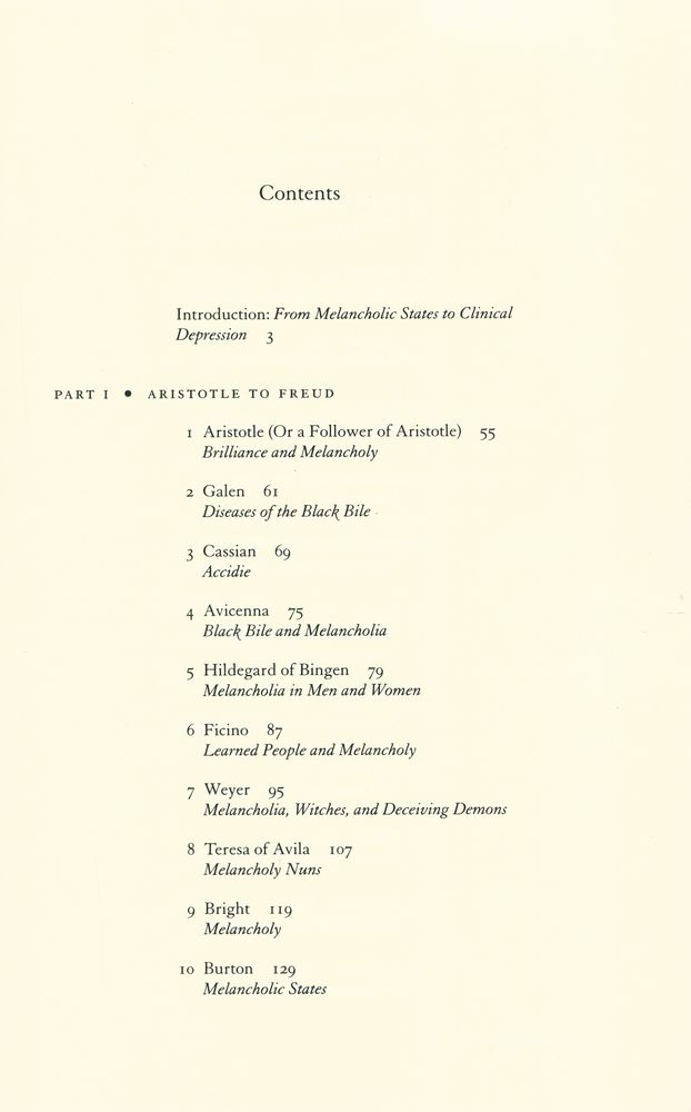 『The nature of melancholy : from Aristotle to Kristeva』 2