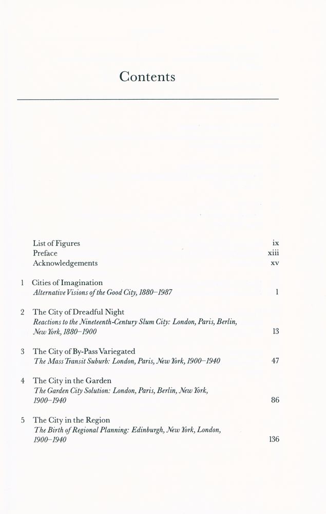 『Cities of Tomorrow : an intellectual history of urban planning and design in the twentieth century』 2