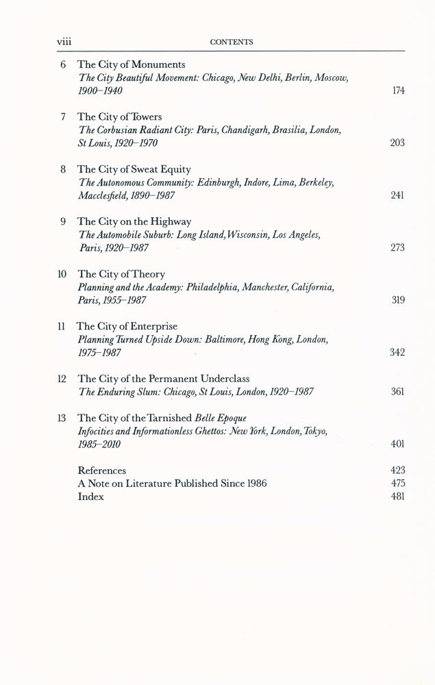 『Cities of Tomorrow : an intellectual history of urban planning and design in the twentieth century』 3