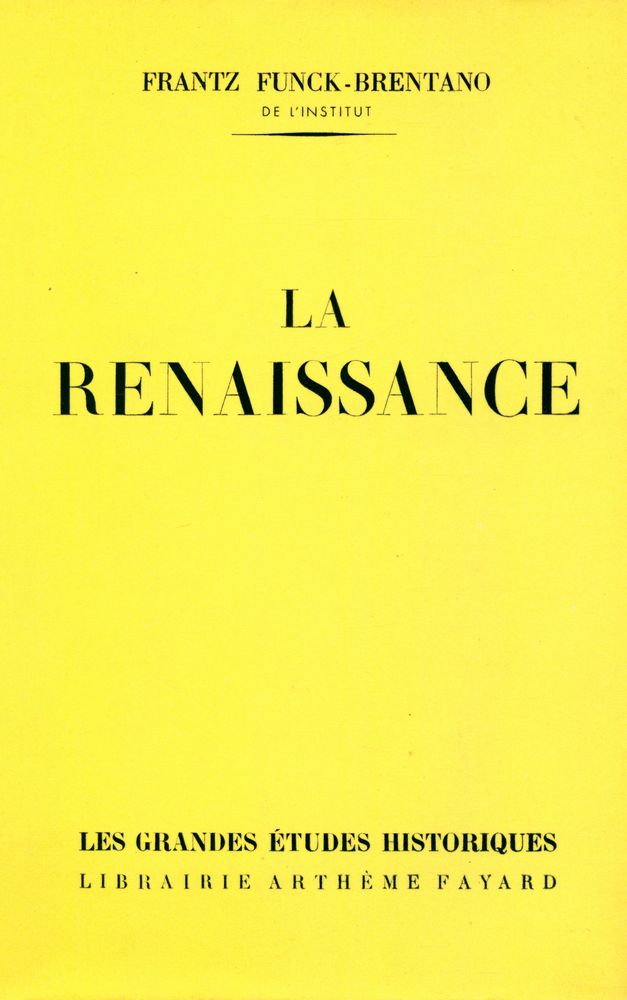 『LA RENAISSANCE』 1
