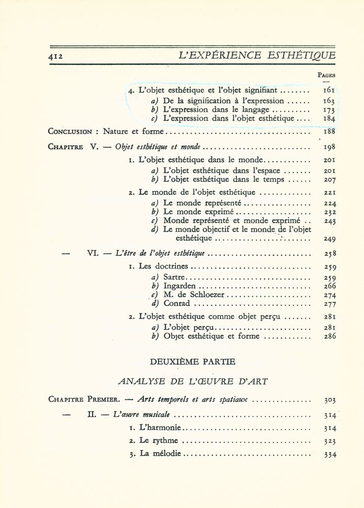 『PHÉNOMÉNOLOGIE DE L'EXPÉRIENCE ESTHÉTIQUE』 3