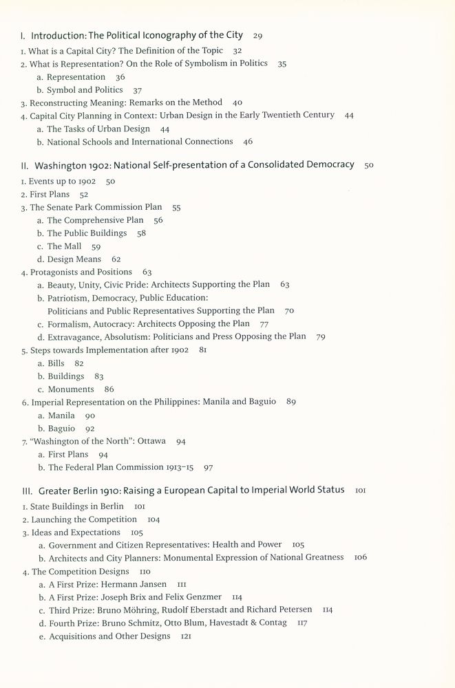 『Representing the State : Capital City Planning in the Early Twentieth Century』 2