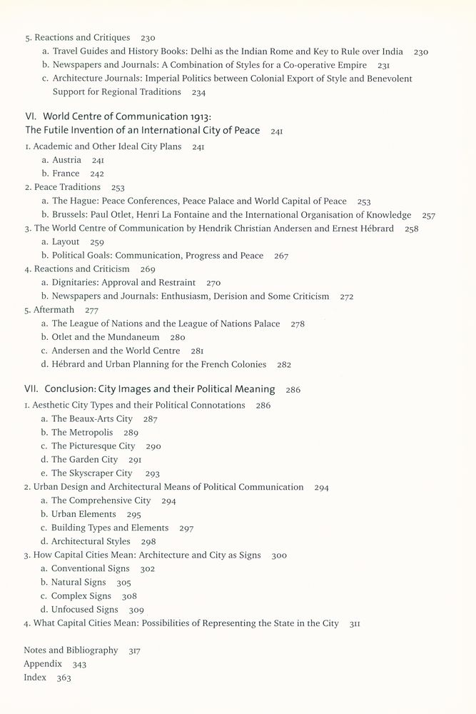 『Representing the State : Capital City Planning in the Early Twentieth Century』 4