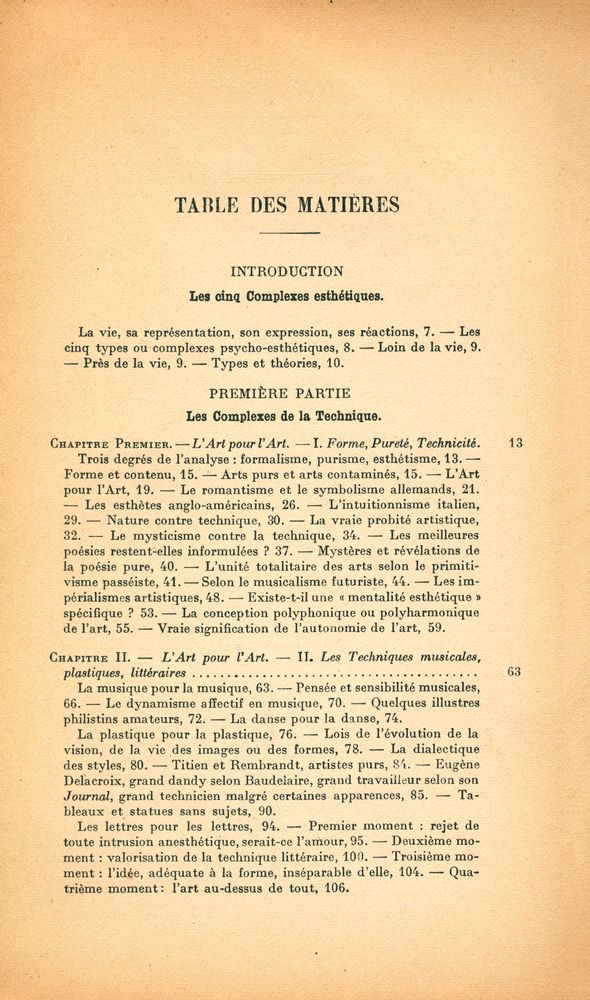 『ÉTUDES DE PSYCHOLOGIE ET DE PHILOSOPHIE 1 : L'Art loin de la vie』 2